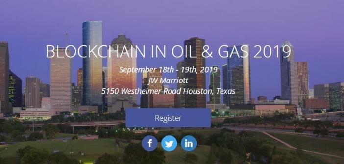 blockchain in oil and gas conference