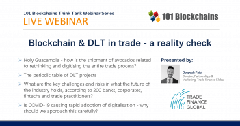 ON-DEMAND WEBINAR: Blockchain & DLT in trade – a reality check blockchain dlt webinar