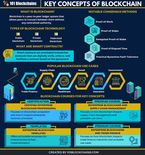Blockchain Concepts You Should Know About - 101 Blockchains