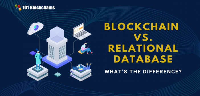 blockchain vs relational database