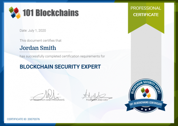 Best Blockchain Certifications To Boost Your Career - 101 Blockchains