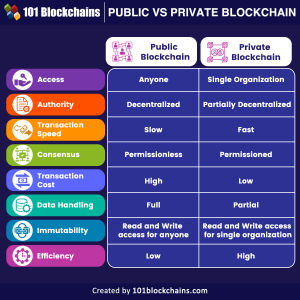 Public Vs Private Blockchain: Key Differences - 101 Blockchains