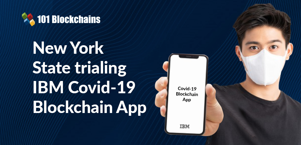 IBM COVID-19 blockchain app