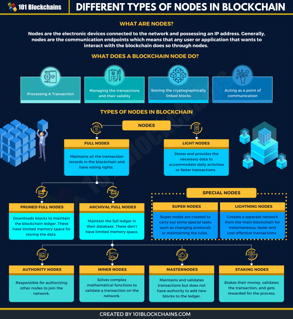 Blockchain Nodes: An In-Depth Guide - 101 Blockchains