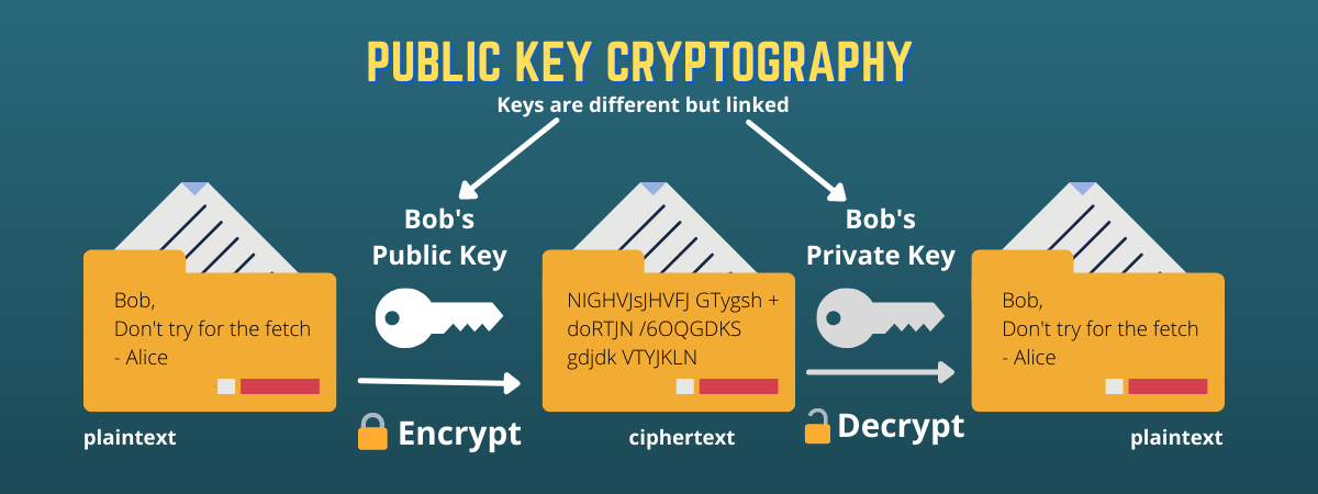 public key cryptography in blockchain