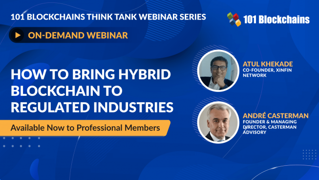 ON-DEMAND WEBINAR: How To Bring Hybrid Blockchain To Regulated Industries