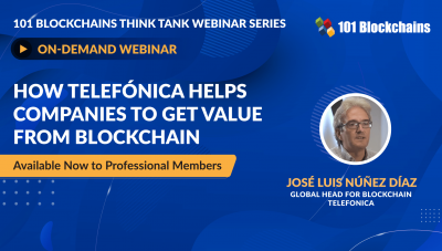 ON-DEMAND WEBINAR: How Telefónica helps companies to get value from blockchain