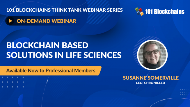 ON-DEMAND WEBINAR: Blockchain Based Solutions In Life Sciences