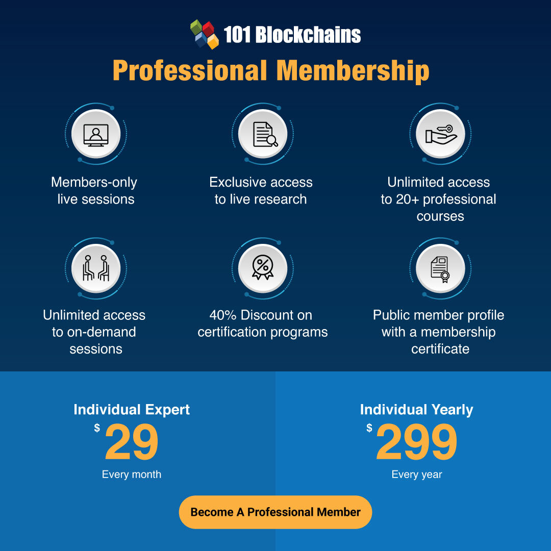 101 Blockchains Professional Membership