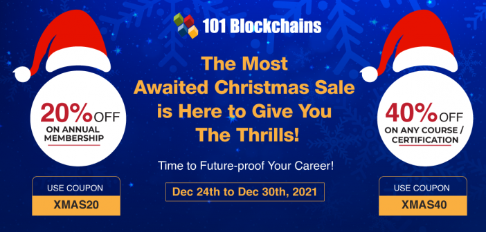 101 Blockchains Christmas Sale