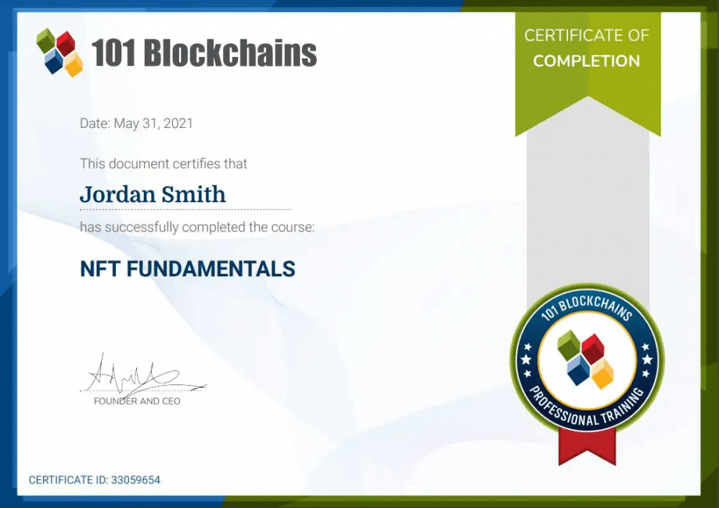 NFT Fundamentals - 101 Blockchains