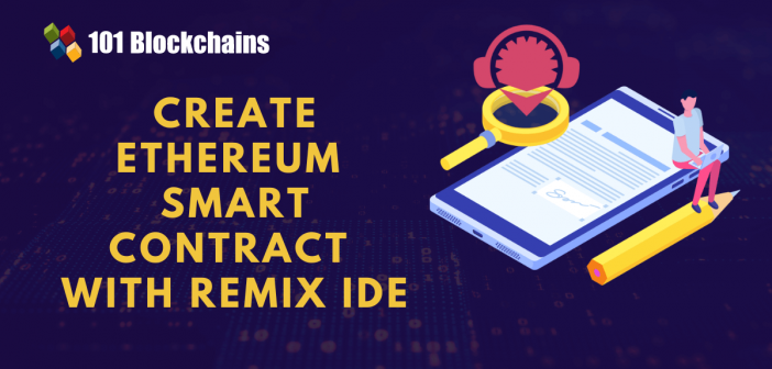 create smart contract with remix ide