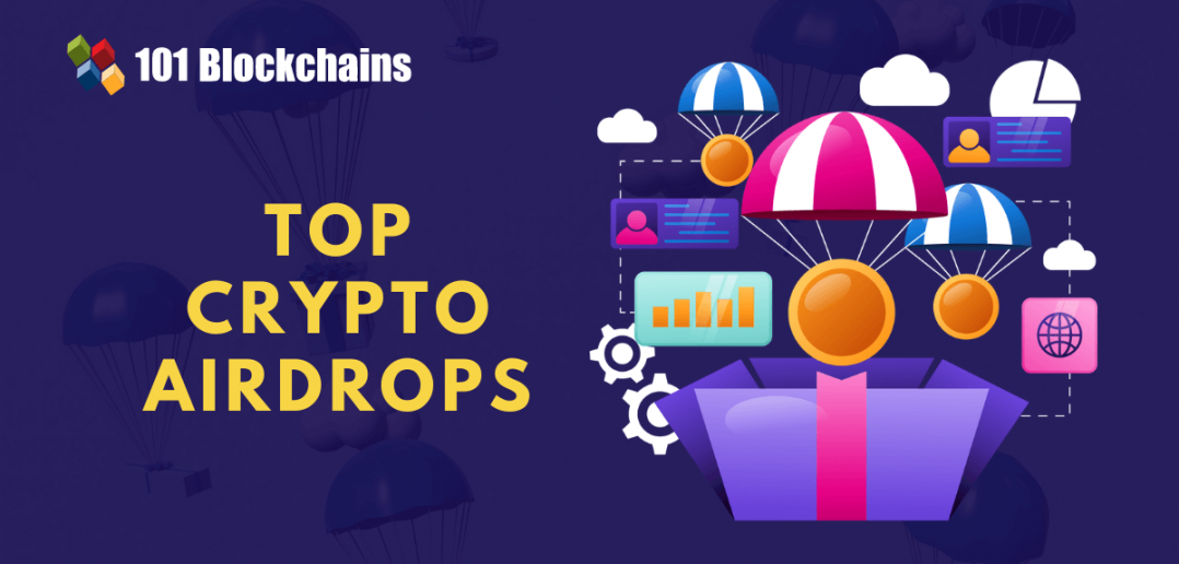 average amount of airdrops in crypto