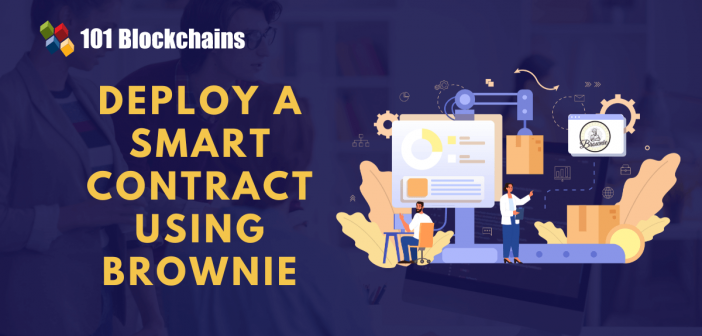 deploy a smart contract with Brownie