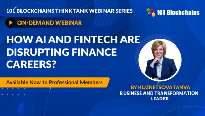 ON-DEMAND WEBINAR: How AI and Fintech are disrupting finance careers?