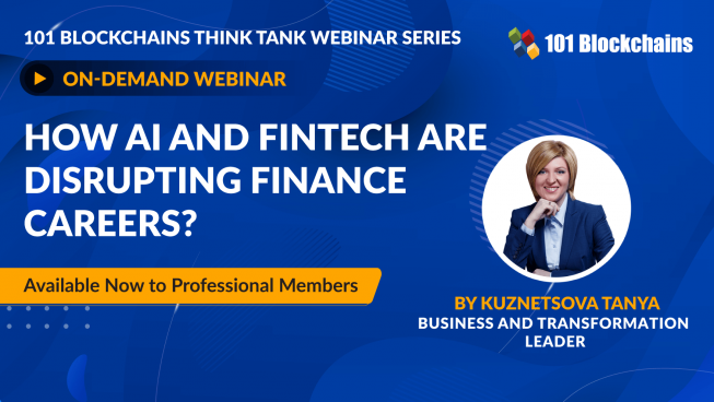 ON-DEMAND WEBINAR: How AI and Fintech are disrupting finance careers?