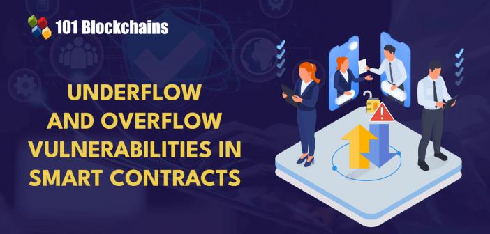 underflow and overflow vulnerabilities in smart contracts