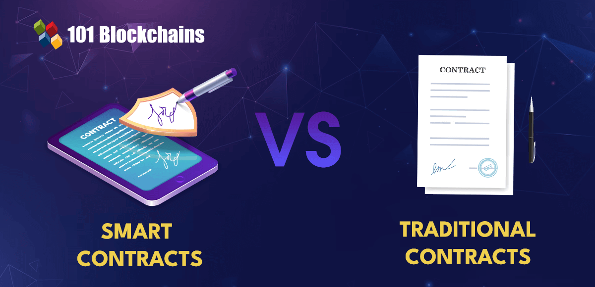 smart contracts vs traditional contracts