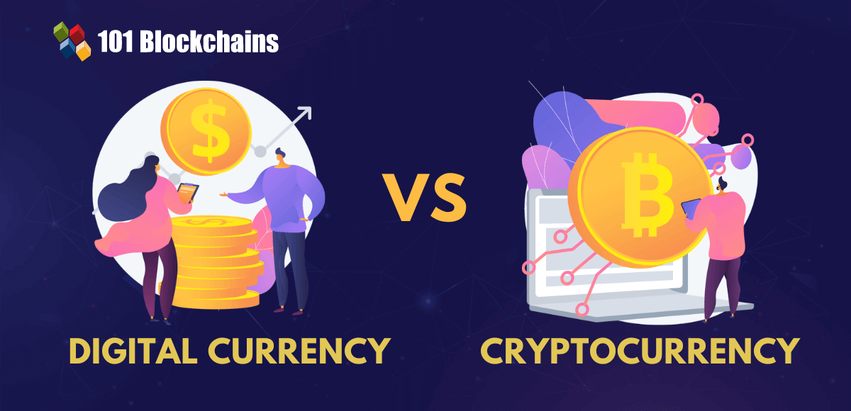 digital currency vs cryptocurrency