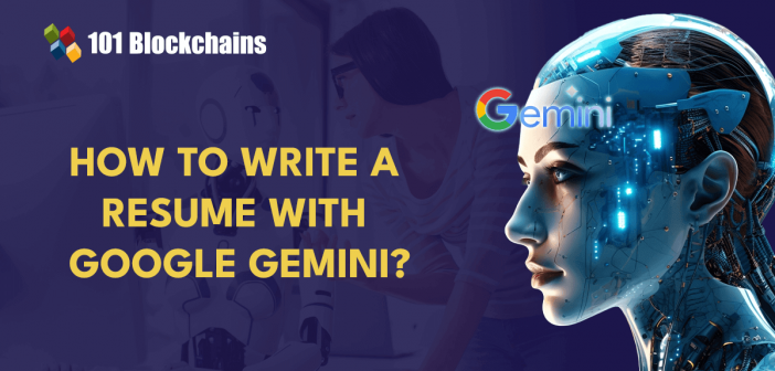 write resume with Google Gemini