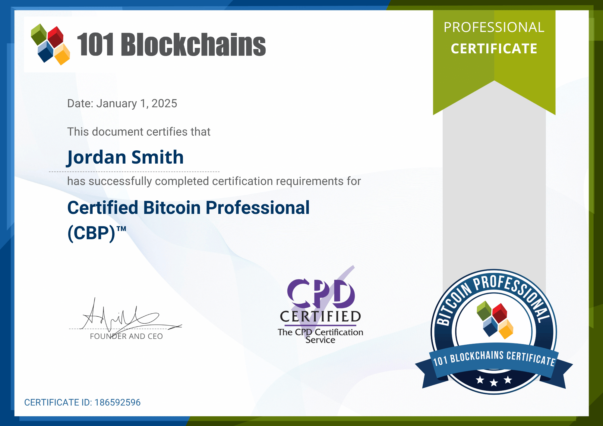 Bitcoin Certification