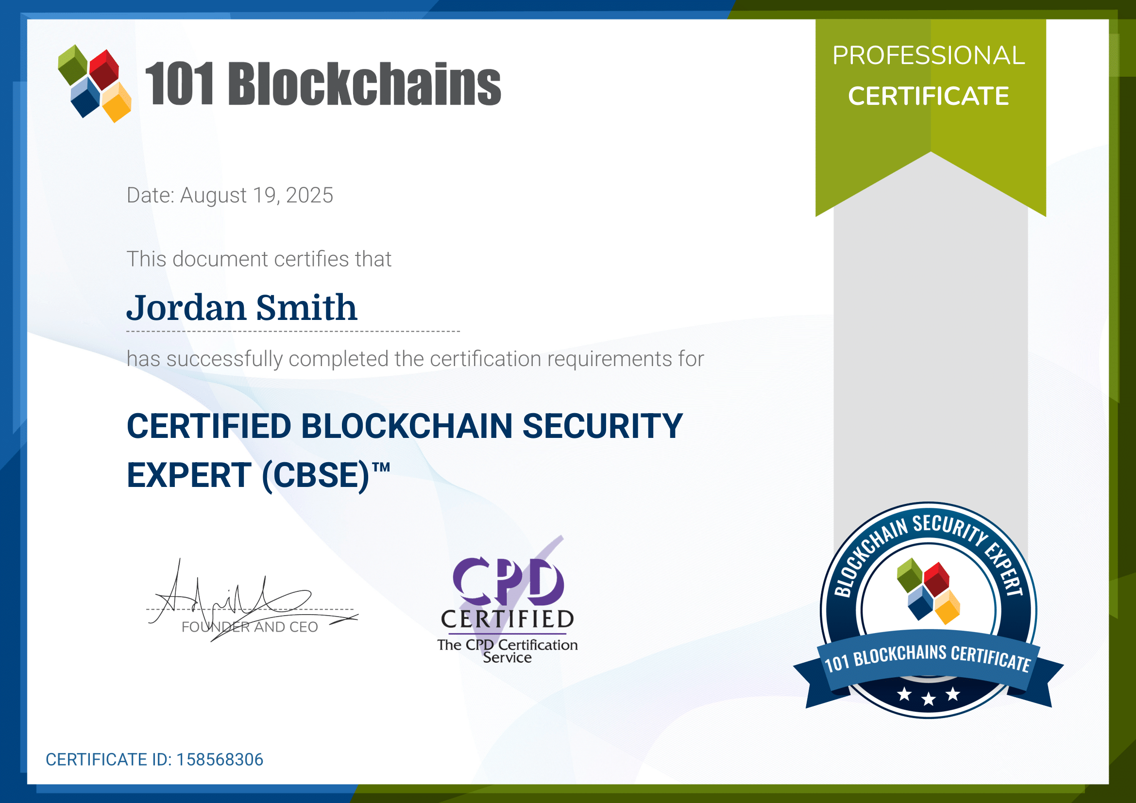Blockchain Security Certification