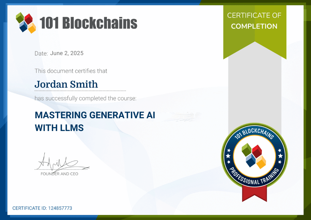 Mastering Generative AI with LLMs Course