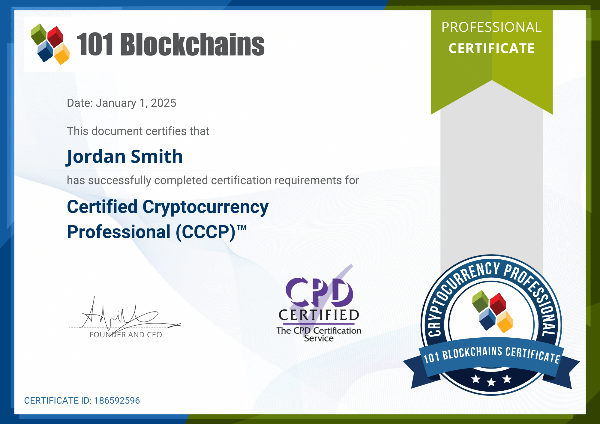 Cryptocurrency Certification