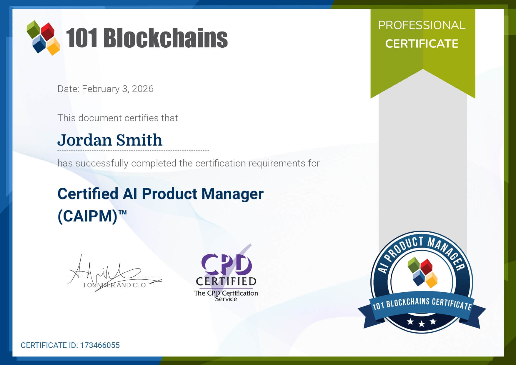 AI Product Manager Certification